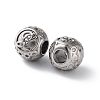 304 Stainless Steel Rhinestone European Beads STAS-A092-10L-P-2