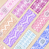   90Pcs 9 Colors Lace Style Handmade Soap Paper Tag DIY-PH0005-37-5