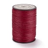 Round Waxed Polyester Thread String YC-D004-02E-050-1