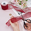 Polyester Organza Ribbons SRIB-WH0011-357B-3