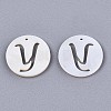 Natural Freshwater Shell Charms SHEL-S276-119Y-2