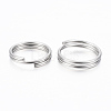 Tarnish Resistant 304 Stainless Steel Split Rings A-STAS-H413-04P-C-2