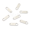 Tarnish Resistant 304 Surgical Stainless Steel Chain Tabs STAS-G245-02-1