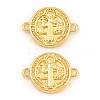 Brass Connector Charms KK-CBA5CB0-16G-1