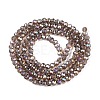 Electroplate Glass Beads Strands EGLA-A044-T2mm-B16-3