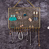 Rectangle Metal Jewelry Display Mesh Hanging Rack PAAG-PW0010-004A-1