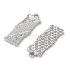 Rhodium Plated 925 Sterling Silver Pendants STER-C003-01P-2