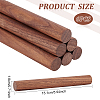 Walnut Wood Sticks DIY-WH0308-336A-2