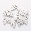 304 Stainless Steel Charms STAS-Q201-T173-1