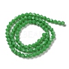Opaque Solid Color Imitation Jade Glass Beads Strands LS-GLAA-F029-P4mm-08-2