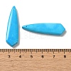 Natural Turquoise Dyed Pendants G-Q161-09B-3