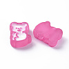 Transparent Acrylic Beads X-MACR-S374-07B-02-2