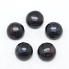 Natural Black Agate Cabochons LS-G-E492-H-15-1