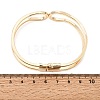 Brass Hollow Hinged Cuff Bangles for Women KK-CBA0B5A-02G-5