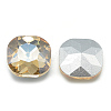Pointed Back Glass Rhinestone Cabochons RGLA-T032-10x10mm-09-2