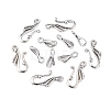 Tibetan Style Alloy Hook and Eye Clasps X-LF1157Y-NF-2