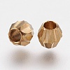 Faceted Brass Beads LS-KK-F736-05C-2