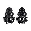 Spray Painted 430 Stainless Steel Pendants STAS-N121-01E-1