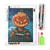 Halloween Theme DIY Diamond Painting Canvas Kits for Kids DIY-I055-12-1
