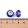 Transparent Glass European Beads GPDL-N004-D14mm-A14-3