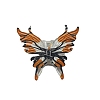 Butterfly Plastic Claw Hair Clips PW-WG9A06F-02-1