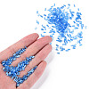 Transparent Colours Luster Glass Bugle Beads SEED-N005-001-A04-5