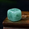 Natural Green Aventurine Carved Dice Figurines Statues for Home Office Desktop Decoration PW-WG06413-10-1