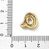 Brass Micro Pave Cubic Zirconia Pendants KK-A300-02G-A-3