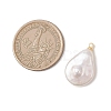 Natural Baroque Pearl Keshi Pearl Pendants PALLOY-JF04777-03-2