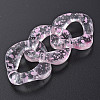 Transparent Acrylic Linking Rings OACR-N009-016A-10-1