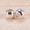 925 Sterling Silver Spacer Beads STER-WH0006-01-1