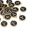 Golden Plated Alloy Charms ENAM-S118-02Y-4