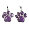 Natural Amethyst Pendants G-B194-02P-06-1