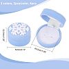 4Pcs 2 Colors Velvet Jewelry Packing Boxes VBOX-CA0001-003-2