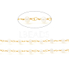 3.28 Feet Brass Handmade Beaded Chain X-CHC-I031-05A-1