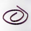 Electroplate Non-magnetic Synthetic Hematite Bead Strands G-F300-37C-04-2