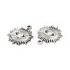 Non-Tarnish 304 Stainless Steel Pendant Cabochon Settings STAS-L268-012P-3