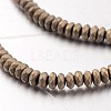 Electroplate Non-magnetic Synthetic Hematite Bead Strands G-F300-48A-3
