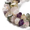 Natural Mixed Quartz Beads Strands G-D091-A04-4