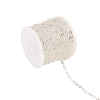 Brass Flat Oval Cable Chains CHC-CJ0001-01-RS-3