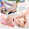 100Pcs Plastic Sleeve Ring FIND-OC0003-05D-6