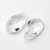 Faceted Teardrop Glass Pendants LS-GLAA-R149-01-2
