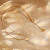 Stainless Steel Lariat Necklaces PX8402-1-2
