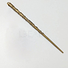 Tibetan Style Alloy Hair Stick Findings X-TIBE-R310-35AB-NR-1
