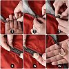 30Pcs Luminous Plastic Zipper Pulls FIND-CA0005-31-6