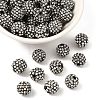 Alloy Rhinestone Beads RB-A034-10mm-A01B-1