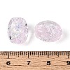 Handmade Foil Glass Beads Strands FOIL-N033-02G-4