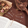 48Pcs 3 Colors Alloy Sword Pendants FIND-UN0003-12-2