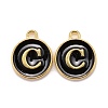 Golden Plated Alloy Charms ENAM-S118-02C-1