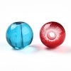 Baking Paint Transparent Glass Beads X1-DGLA-Q022-8mm-M-3